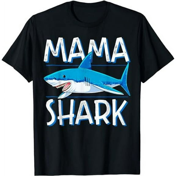 Mama Shark T Shirt Family Matching Mommy Mom Women Jawsome T-Shirt