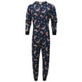 thumbnail image 2 of Aunavey Family Matching Christmas Pajamas Set Reindeer Onesies Hood Sleepwear for Adults Kids, 2 of 8