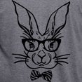thumbnail image 3 of CafePress - Cute Hipster Easter Bunny T Shirt - Mens Tri-blend T-Shirt, 3 of 4