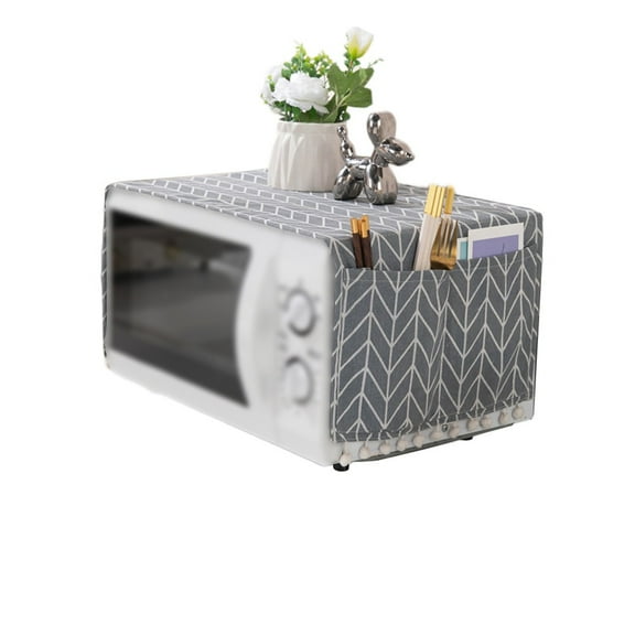 Sturdy Dust Proof Cover for Microwave Oven - Protects Against Splashing Water