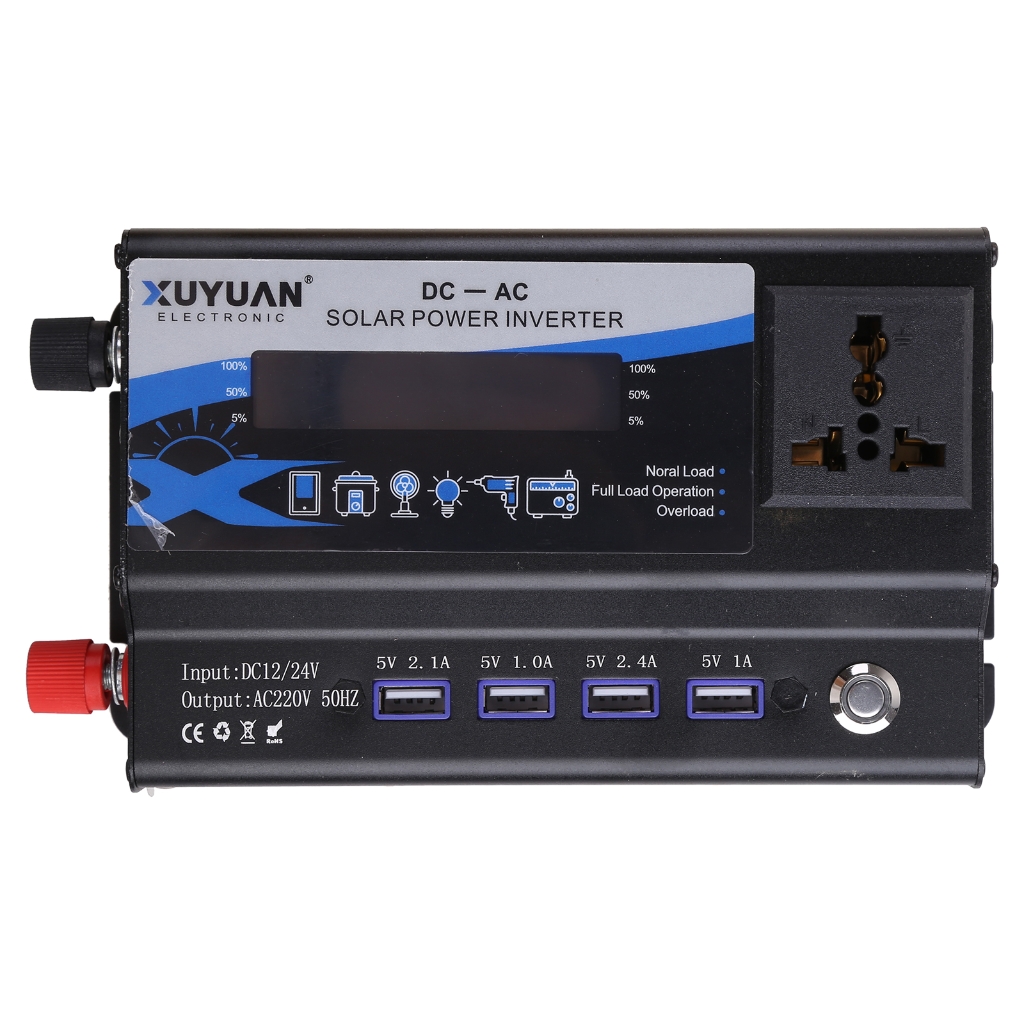 Pure Sine Wave Inverter 3000W - DC to AC Power Converter