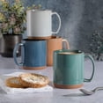 thumbnail image 3 of Set de 4 Tazas Mr. Coffee Dorsey de 520 ml de Loza, 3 of 8