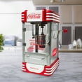 thumbnail image 4 of Coca-Cola Hot Air Popcorn Maker, 10-Cup Countertop Popcorn Machine with 2.5 oz Stainless Steel Kettle, Red, 4 of 7