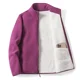 thumbnail image 3 of Kawaii moda coreana invierno hombres mujeres cremallera completa suave Polar chaqueta de lana recreación al aire libre atletismo correr pista abrigo sudaderas con capucha, 3 of 5