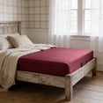 thumbnail image 4 of 150x200 Silk Fitted Sheet Ice Silk Bed Sheet Washed Silk Mattress Cover Cover, 4 of 6