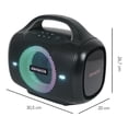 thumbnail image 3 of Bocina Portátil Aiwa Awpok68 Con Bluetooth Radio Tws Negro, 3 of 7