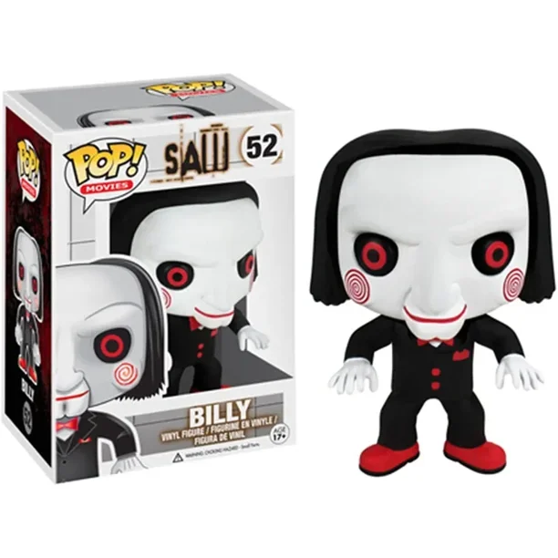 FUNKO POP 映画 SAW ビリー 52 正規品 FUNKO POP MOVIES SAW Toys BILLY #52 Luminous Vinyl Figure Glows in