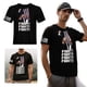 thumbnail image 1 of Trump Sobrevivió Camiseta Rally Shooter USA Freedom Trajes Casuales, 1 of 9
