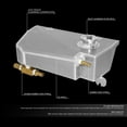 thumbnail image 2 of DNA Motoring For 97-04 Chevy Corvette Aluminum Coolant Recovery Overflow Expansion Tank Can, 2 of 5