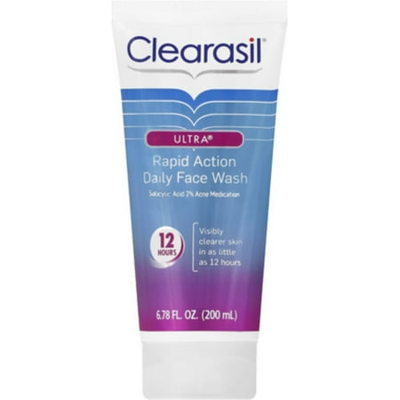 Clearasil Ultra Daily Face Wash 6.78 oz (Pack of (Best Clearasil Face Wash)