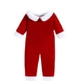 thumbnail image 2 of CUZIBR Christmas Children Kids Girls Teenagers Outfits Sets Funny Santa Clothing Sets Cozy Stylish Dailywear For Toddler,Red,4-5 Years, 2 of 3