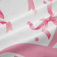 thumbnail image 5 of Manfei Fashion Bowtie Blackout Curtains,Initial Q ABC Themed Curtains Pack of 2 (42x84 Each), 5 of 6