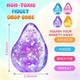 thumbnail image 4 of Pelota antiestrés fidget Drephere Ice Squishy rosa, 4 of 5