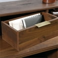thumbnail image 6 of Sauder Clifford Place 59" Wide Add-on Wood Cubbyhole Organizer, Grand Walnut Finish, 6 of 8