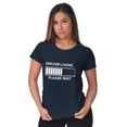 thumbnail image 4 of Sarcasm Loading Please Wait Womens Fitted Plus Size Graphic Tee Brisco Brands 2X, 4 of 5