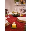 thumbnail image 5 of Christmas Holiday Tablecloth Is Printed With All The Christmas Magic And Its Charms, Bringing The Beloved Santa Claus, Winter Snow Christmas Village Theme, 5 of 6
