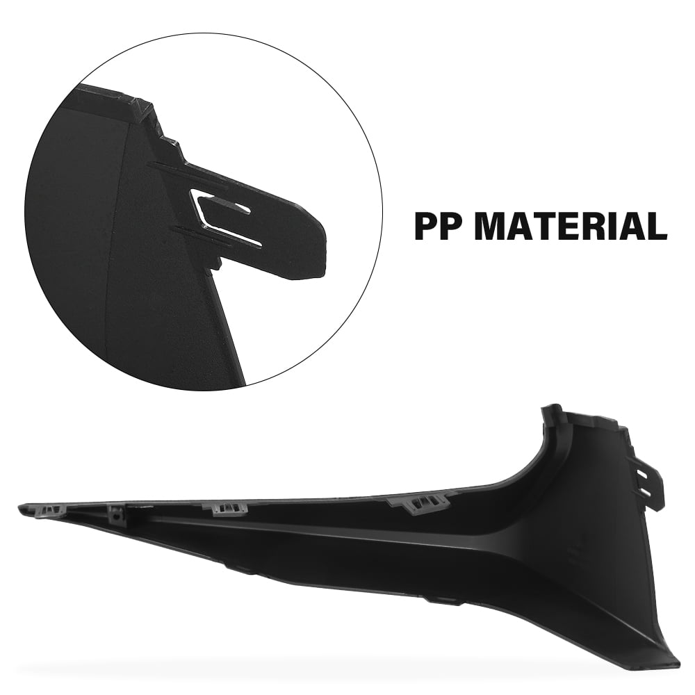 PIT66 Front Bumper Side Lower Molding Trim Right Passenger Side Fit for Toyota Corolla 2020-2022 5211202110 5211212310 TO1047112