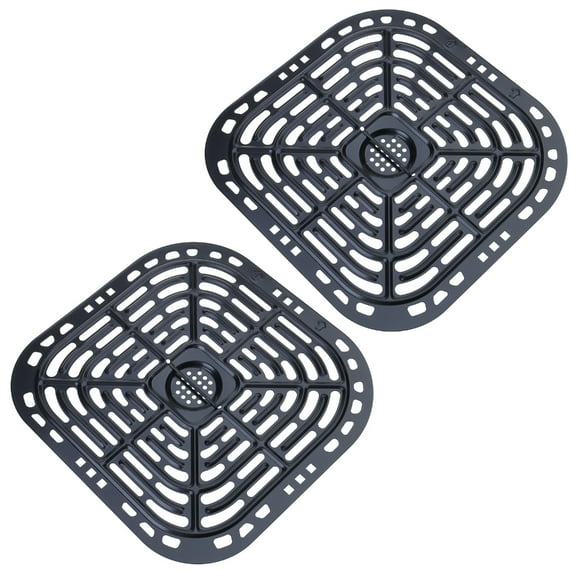 2 Pack Metal Air Fryer Plates Dishwasher Safe for Instants Vortex 6QT Air Fryer