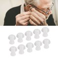thumbnail image 3 of 30pcs  Ear Tips Soft Silicone Replacement Eartips, Washable, Anti Static, Detachable, Comfortable Fit, 3 of 7