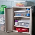 thumbnail image 4 of Sterilite 16 Quart & 6 Quart Clear Stacking Storage Container Boxes (12 Pack), 4 of 11