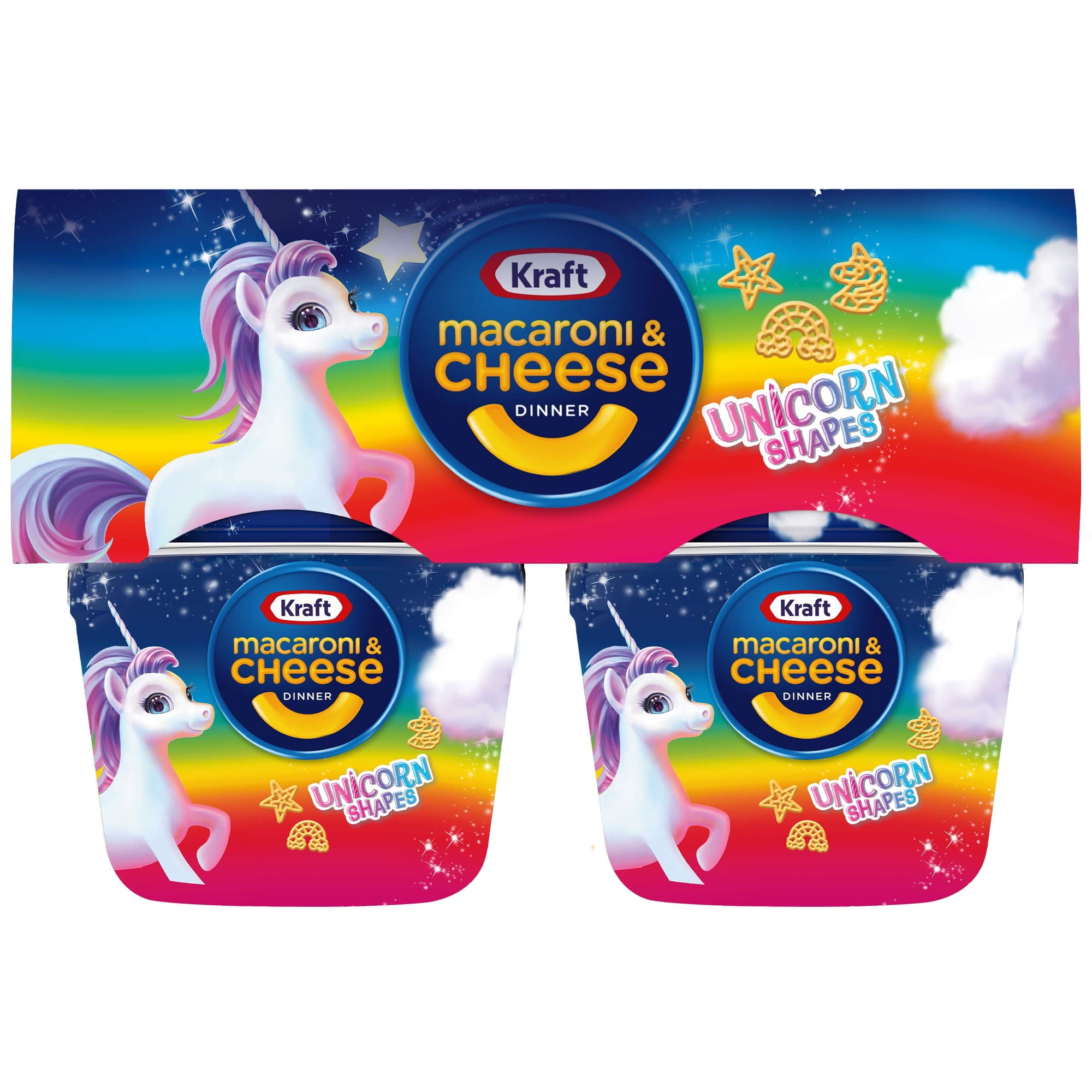Kraft Mac and Cheese Cups Super Mario Shapes (Pack of 4)