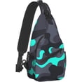 thumbnail image 2 of Sling Bag Baseball Vintage Sport Hiking Daypack Crossbody Shoulder Backpack Travel Chest Pack for Men Women, 2 of 6