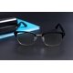 thumbnail image 3 of WXLBHD Lentes de luz Anti-Azul de Audio Inteligente Abrir Oreja Bluetooth Gafas Altavoz Escuchar música Hacer Llamadas telefónicas (Lente de Marco Negro-transparne), 3 of 5