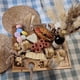 thumbnail image 4 of Mesa de pícnic SASIDO, bandeja de vino portátil, de madera de acacia, plegable, 4 of 8