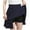 Navy, variant on Skorts for Women Summer Ruffle Skirt Casual Tiered Mini Skirts Pleated Flowy High Waist with Shorts Black M