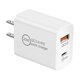 thumbnail image 1 of Adaptador de cargador rápido y eficiente de 20 W para EE. UU.: ¡Tus dispositivos en cualquier lugar con un diseño compacto y funciones avanzadas!, 1 of 6