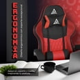 thumbnail image 4 of Silla Gamer Playfever Delta Luz Rgb Ergonomica Reclinable, 4 of 6