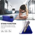 thumbnail image 6 of for Samsung Note 20 Ultra 5G Case View Clear Smart Window Kickstand Note 20 Ultra Case Slim Mirror Hard PC Leather Luxury Flip Case for Samsung Galaxy Note 20 Ultra Cover (Blue), 6 of 14