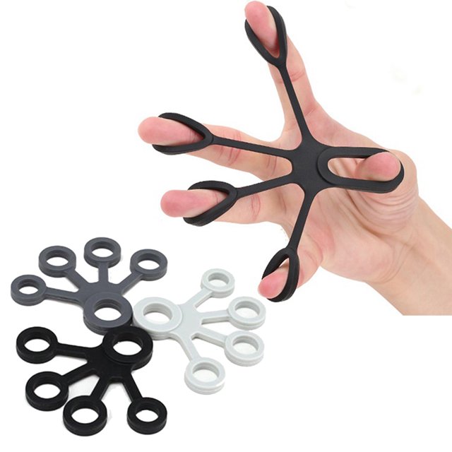 Coofit 3 Pcs Exerciseur de Doigts Renforceur de Main pour Soulagement du Canal Carpien