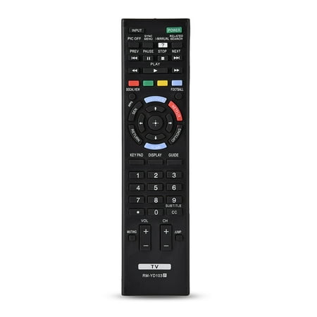 Ymiko Universal Sony Remote Control Replacement RM-YD103 Sony Smart LED LCD TV Remote Control Controller For Sony
