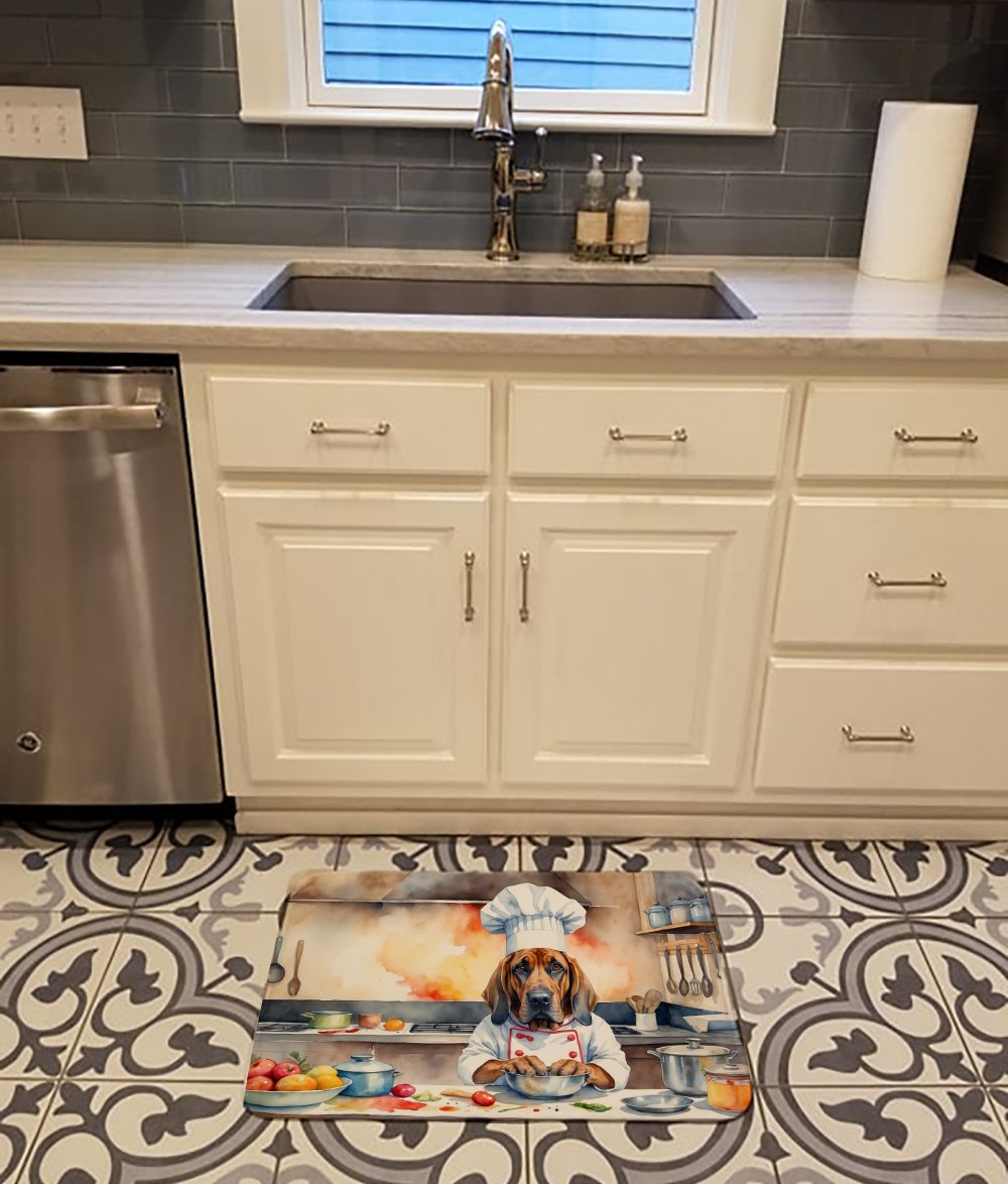 Bloodhound The Chef Memory Foam Kitchen Mat 27 in x 19 in