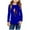 Blue, variant on Rvasteizo Girls Base Layer Pullover Long Sleeve Crewneck Print Fall Winter Tops ,4 T