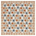 thumbnail image 3 of SAFAVIEH Aspen Vincent Geometric Area Rug, Ivory/Grey, 5' x 5' Round, 3 of 5