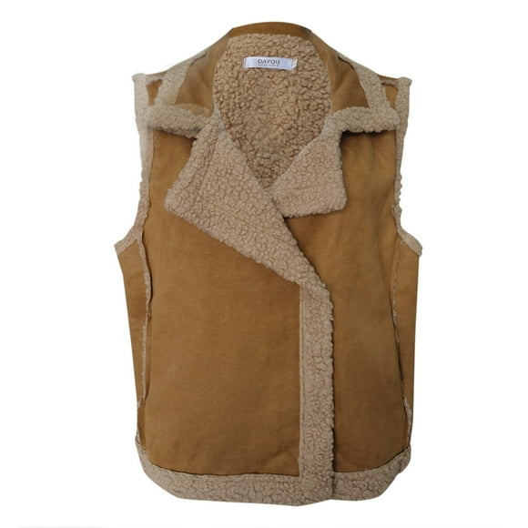 TJAZFJPA Womens Quilted Vest Women Solid Sleeveless Vest Vest and Suede Vest Jacket Warm Vest for Women Winter Vest Tops for Women Long Sleeve