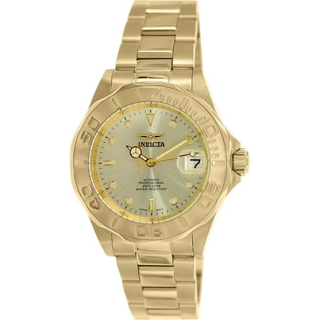 Men's Men Automatic Pro Diver G2 9010 Gold Stainless-Steel Automatic Diving