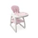 thumbnail image 2 of Silla Alta con escritorio color rosa, 2 of 4