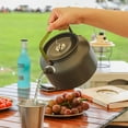 thumbnail image 3 of Large Capacity Stainless Steel Portable Outdoor Camping Kettle For Boiling Water Hiking Picnic And Travel Cookware, 3 of 4