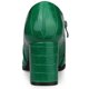 thumbnail image 4 of Botines Oxford Allegra K Verde 38 Tacón Grueso Punta en Punta, 4 of 6