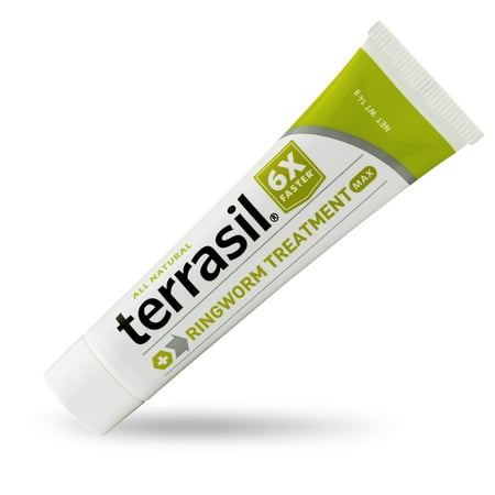 Terrasil® Ringworm MAX Strength Ointment with All-Natural Activated Minerals® Relieves Itching, Redness and Irritation from Ringworm 6X Faster (14gm tube (Best Medicine For Ringworm Over The Counter)