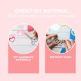 thumbnail image 2 of 100pcs Art Confetti Holographic Colorful Craft Shaking Cards Decor, 2 of 8
