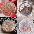 thumbnail image 5 of Cabeza de sello de cobre finamente tallada de la serie Fire Seal Magic 2024, base de boleto de sello de castillo, cabeza de cobre con relieve multicapa, artesanía personalizada, 5 of 5