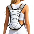 thumbnail image 3 of Uobin Functional Outdoor Running Backpack Lightweight Vest Style Design Breathable Mesh Reflective Details Secure Storage, 3 of 8