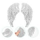 thumbnail image 4 of 1 par de alas, parches de lentejuelas, conjunto de alas de lentejuelas, ropa, aplique de alas de ángel, 4 of 5