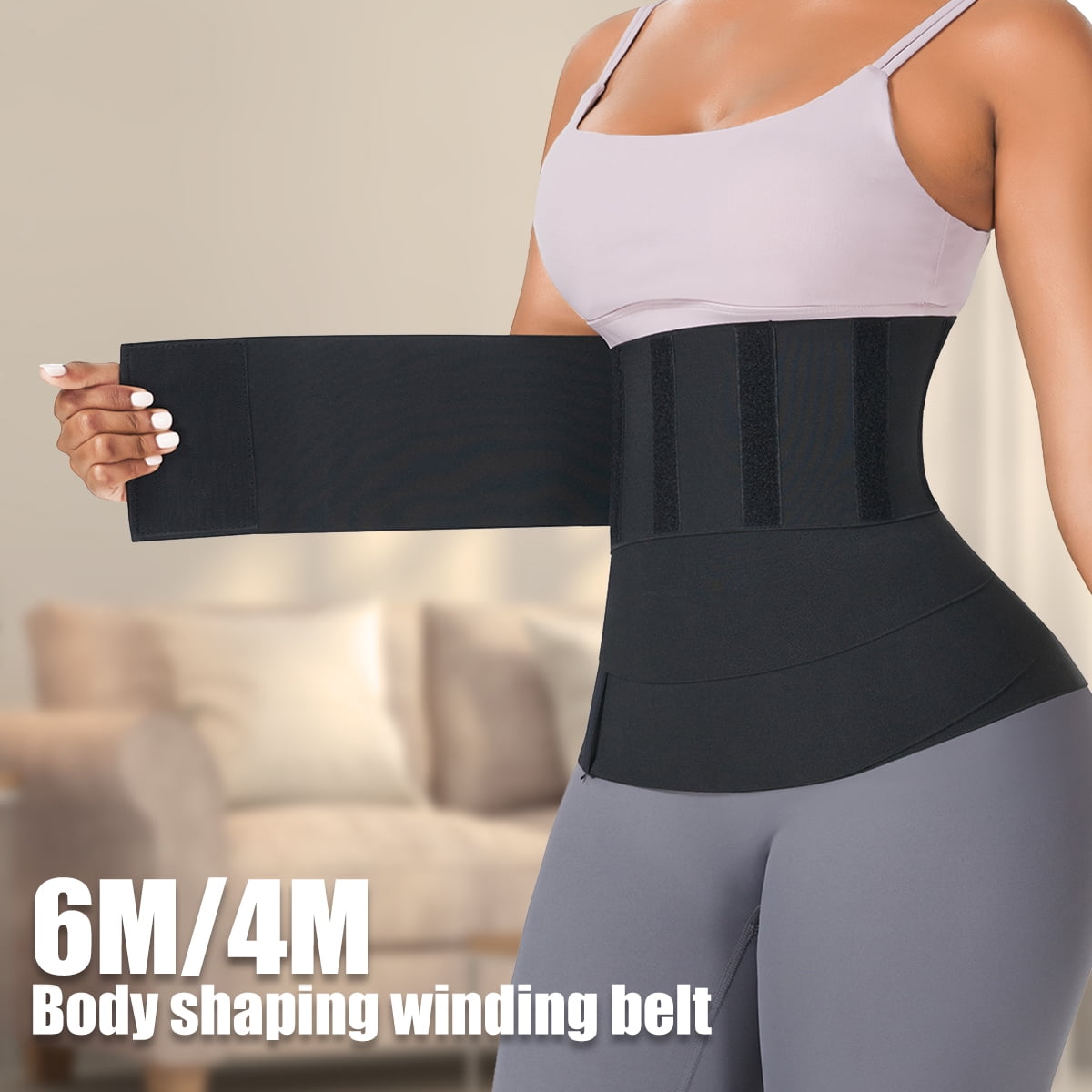 Snatch Me Up Bandage Wrap Lumbar Waist Support Slimming Belt Trimmer Body Shaper 