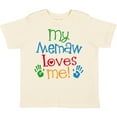 thumbnail image 3 of Inktastic My Memaw Loves Me Boys or Girls Toddler T-Shirt, 3 of 5