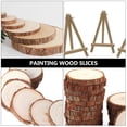 thumbnail image 5 of CTIRCHIU 28-Piece Wooden Slice Craft Set for Baby Shower Decorations and Birthday Party Projects, 5 of 8
